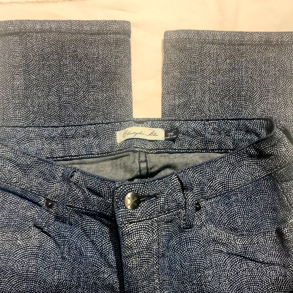 Christopher Blue Twill Pant